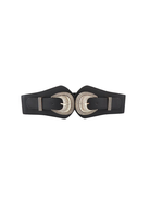 Double Buckle Elastic Belt - Elysian Couture