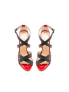 Michelle Red Patent Heel - Elysian Couture