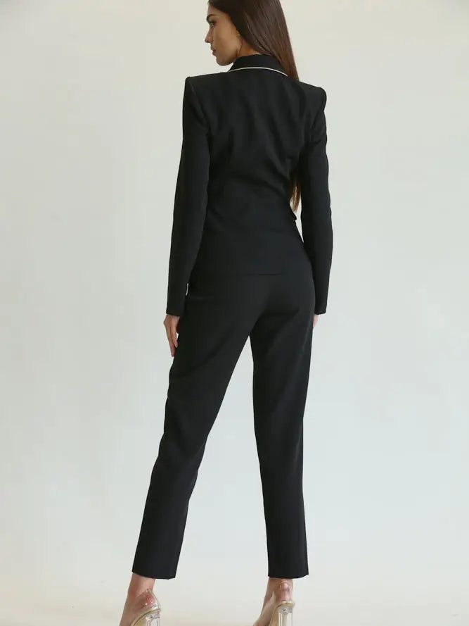 Marralin Blazer + Pant Set - Elysian Couture