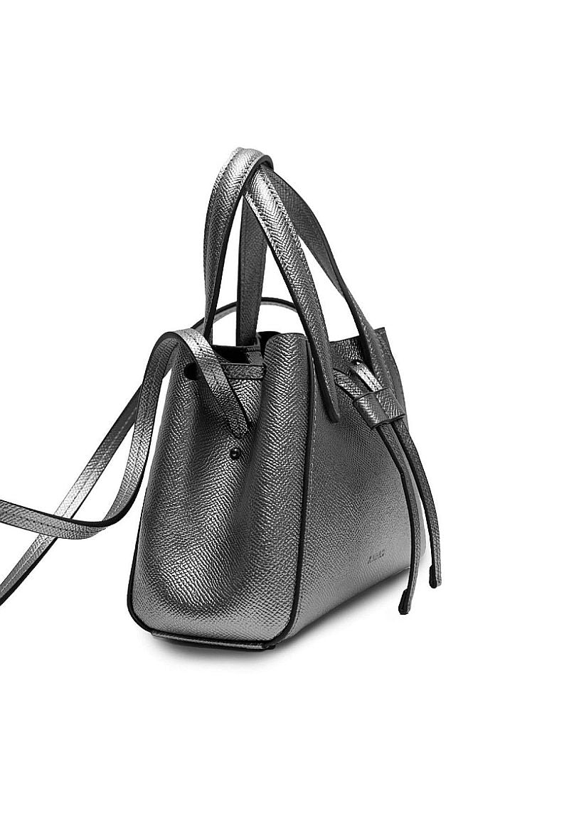 Aria Mini Bag - Gunmetal - Elysian Couture