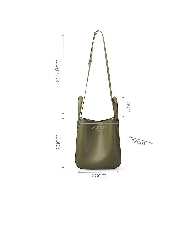 Eight Bag Mini - Olive - Elysian Couture