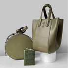 Eight Bag Mini - Olive - Elysian Couture