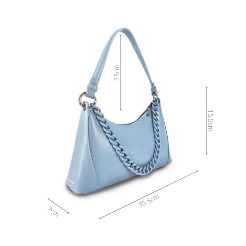 Serene Purse - Sky Blue - Elysian Couture