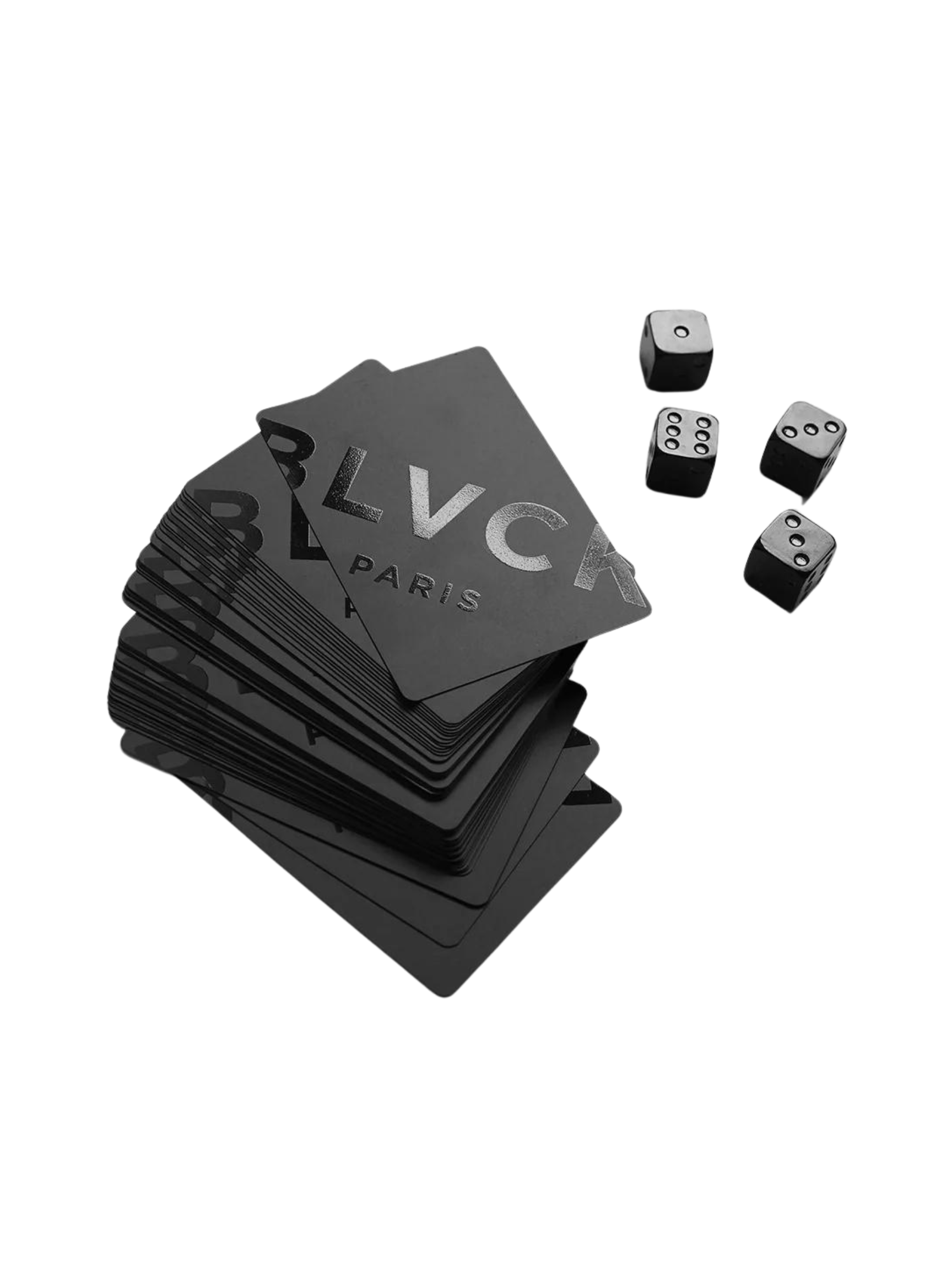 Blvckout Bundle - 2 Card Packs + 4 Dice - Elysian Couture